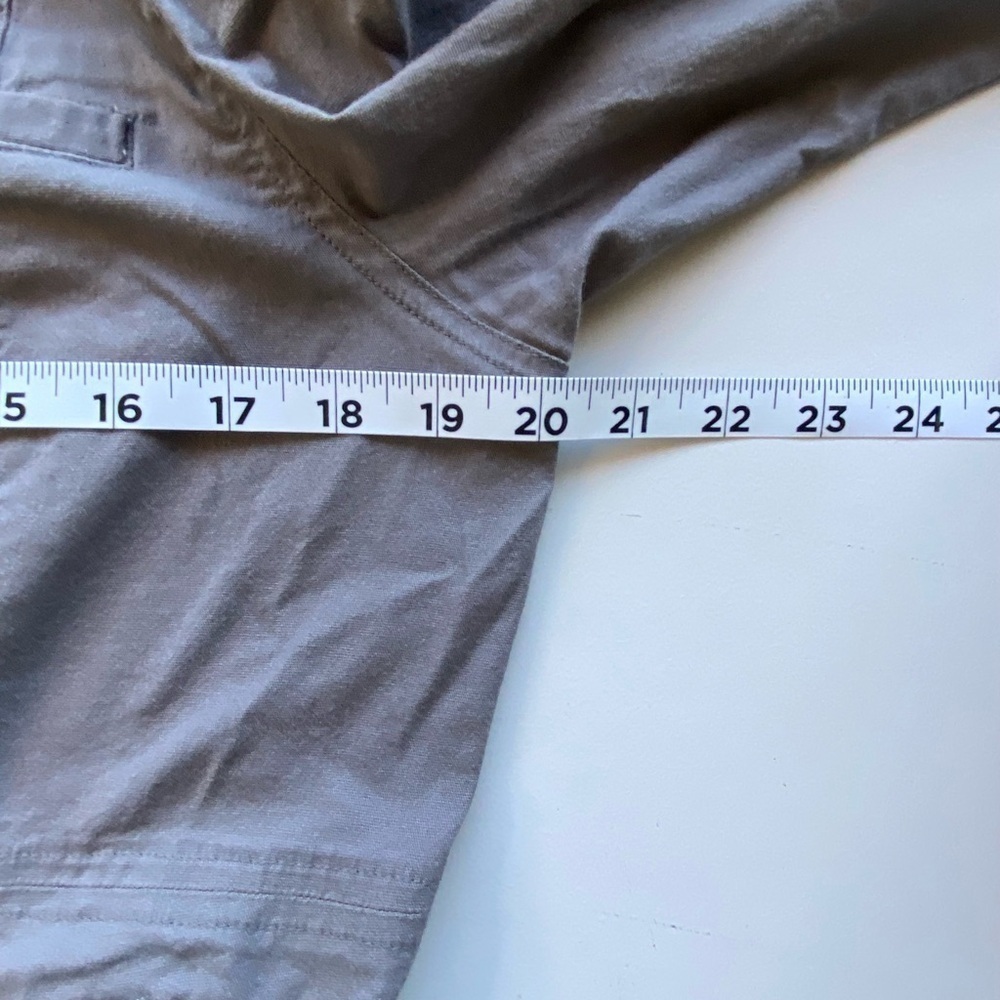Prana Mayve Jacket Canvas Utility Grey Size Large Outdoor - Picture 7 of 11